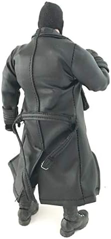 Miniatúrny čierny kabát v mierke 1/12 pre Marvel Legends Mezco Punisher Nick Fury