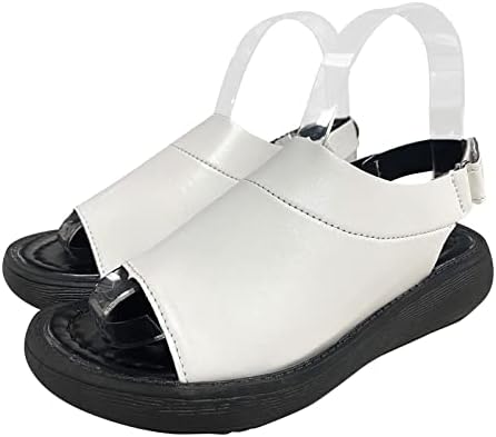 Módne ženy letné Jednofarebné Pohodlné kliny topánky Pláž Peep Toe Svadobné topánky pre ženy sandále
