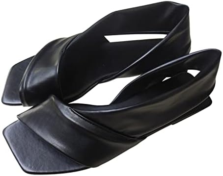 Zhishiliuman 2023 nové sandále dámske Slip On ploché sandále Letné Ležérne plážové sandále papuče s otvorenou