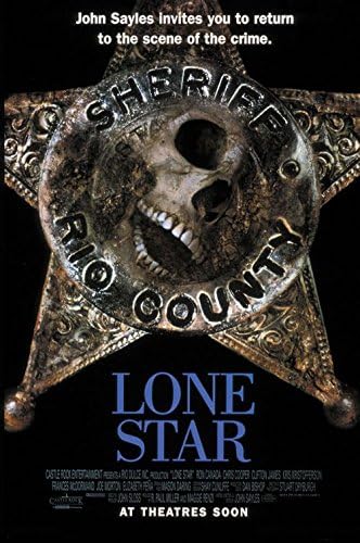 LONE STAR-27 X40 originálny filmový plagát jeden list John Sayles 1996