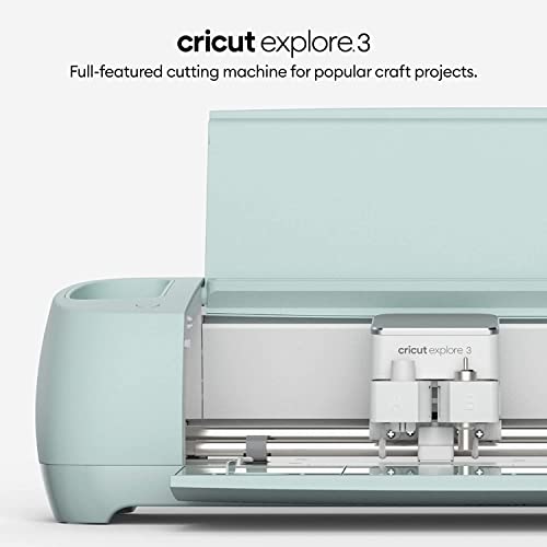 Cricut Explore 3 Smart Cutting Machine-Smart Iron-on Bundle, obsahuje 5-dielnu sadu nástrojov, tepelný lis EasyPress